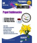Papel para sublimar A4 ,A3, Rollo 60cm x 50m Alta Calidad, secado rápido