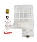 Damper, amortiguador 4*3mm, 3*2mm, Epson X4,  DX5,  DX7,  XP600,  I3200, Epson, Mimaki, Roland