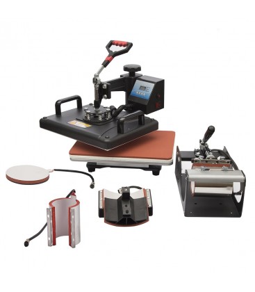 Plancha Termofijadora 5 En 1 para Sublimar