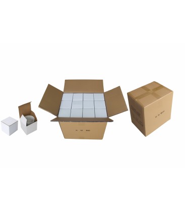 Taza para Sublimar blanca con caja 11Oz