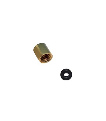 tuercas de cobre y O Ring 3x2mm para Dampers  Epson DX4, DX5, DX7, TX800, XP600, I3200, 4720, Mimaki y Roland.