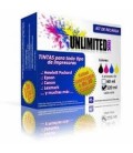 Tintas compatible con HP,Canon,BROTHER  kit 4 colores 60ml CMYK