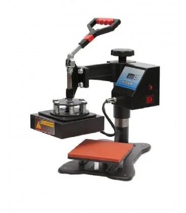 Mini Plancha Térmica Digital Manual  pequeño Formato, Sublimación y DTF