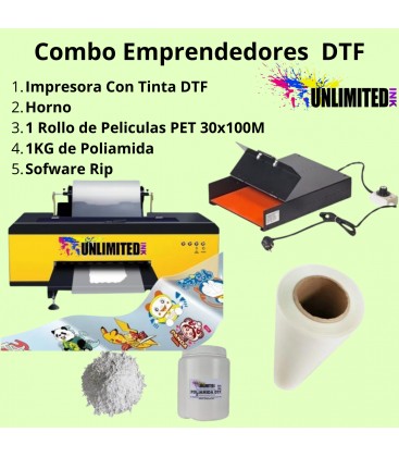 Impresora DTF A3 Unlimited Ink PRO-UC30Y