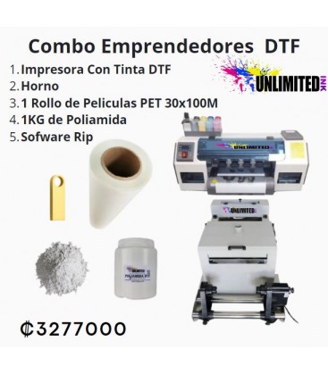 Impresora DTF A3 Unlimited Ink PRO-UC30Y