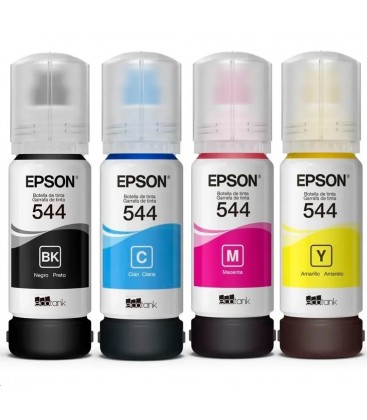 Tinta EPSON original CMYK 65ml x 4 colores 