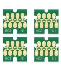 SET T46C , T46C8: HD Black (HDK, T46C2: Chip Cyan, T46C3: Chip Magenta, T46C4: Chip Yellow, SureColor, F6370, F9470