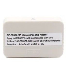 Reseteador Chip C9382, C12C938211 Caja de mantenimiento para impresoras Epson Workforce WF-C5310, WF-C5390, WF-C5810, WF-C5890