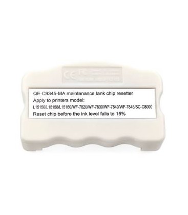 Reseteador chip C9345 Caja de Mantenimiento para L8050, L8160, L8180, L15160, L15150, ET-5850 ET-5800 ET-16650 ET-16600 ET-5880