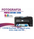 Impresora Epson L14150 Ecotank tabloide 13" x 19" Tinta  Fotográfica