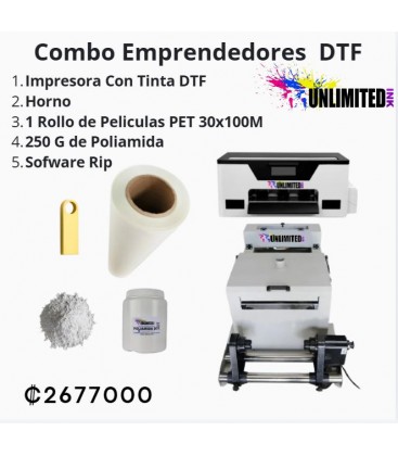 Impresora DTF A3 Unlimited Ink PRO-UC30Y