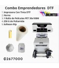 Impresora DTF A3 Unlimited Ink  1 Head 5 mts x Hora