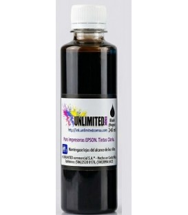 Tinta EPSON BK de 240 ML Unlimited Ink