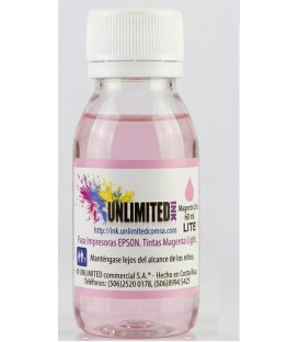 Tinta EPSON Magenta Light  de 60 ML Unlimited Ink